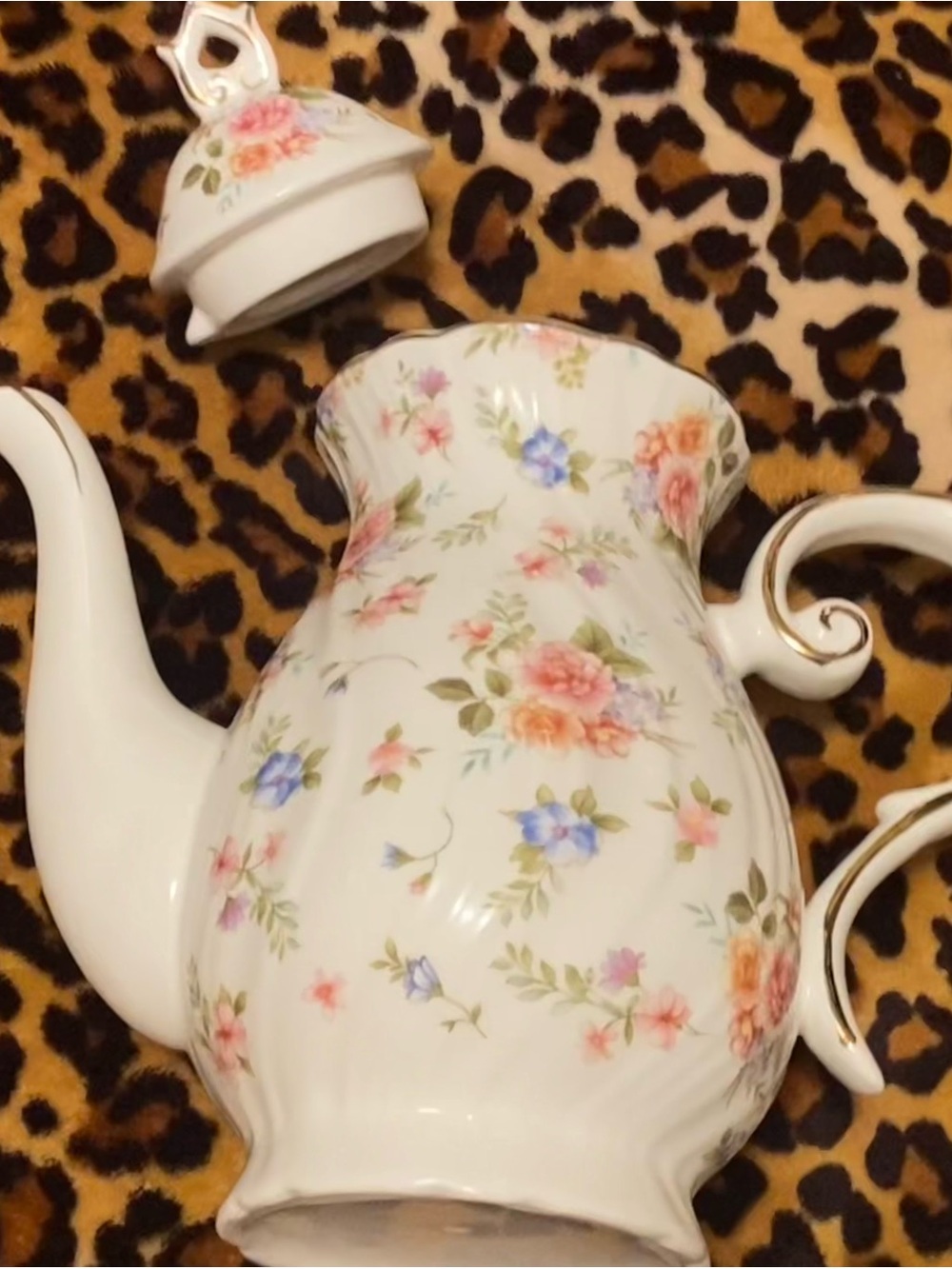 Ceramic Porcelain Tea Pot With Lid